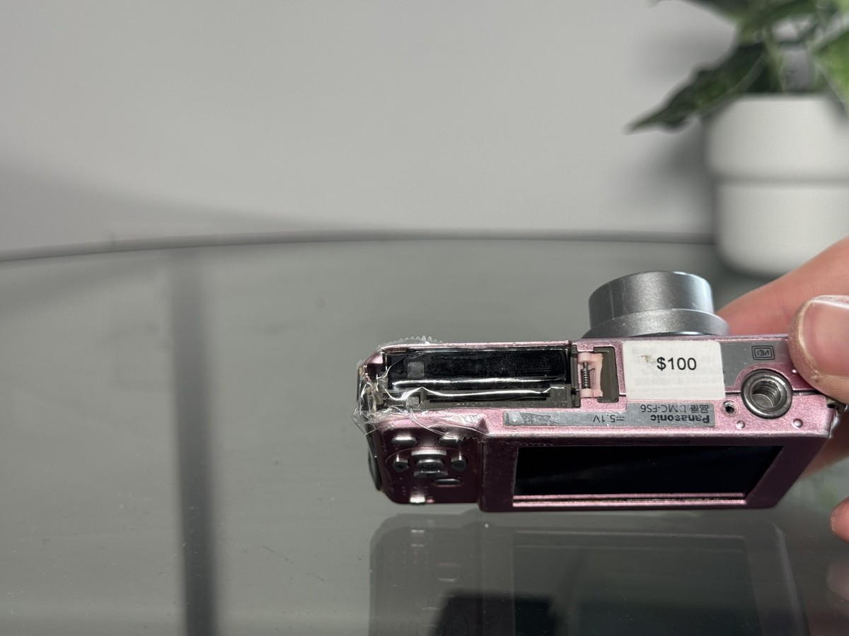Panasonic LUMIX DMC-FS6 8.1MP Digital Camera - Pink + Battery | eBay