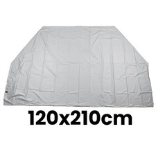 Grey PEVA Motorcycle Scooter Bicycle Garage Cover Protector Folding 120x210cm