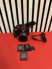 Nikon Coolpix P610 fotocamera digitale 60x zoom 16,0MP ottime condizioni fotocamera rossa!