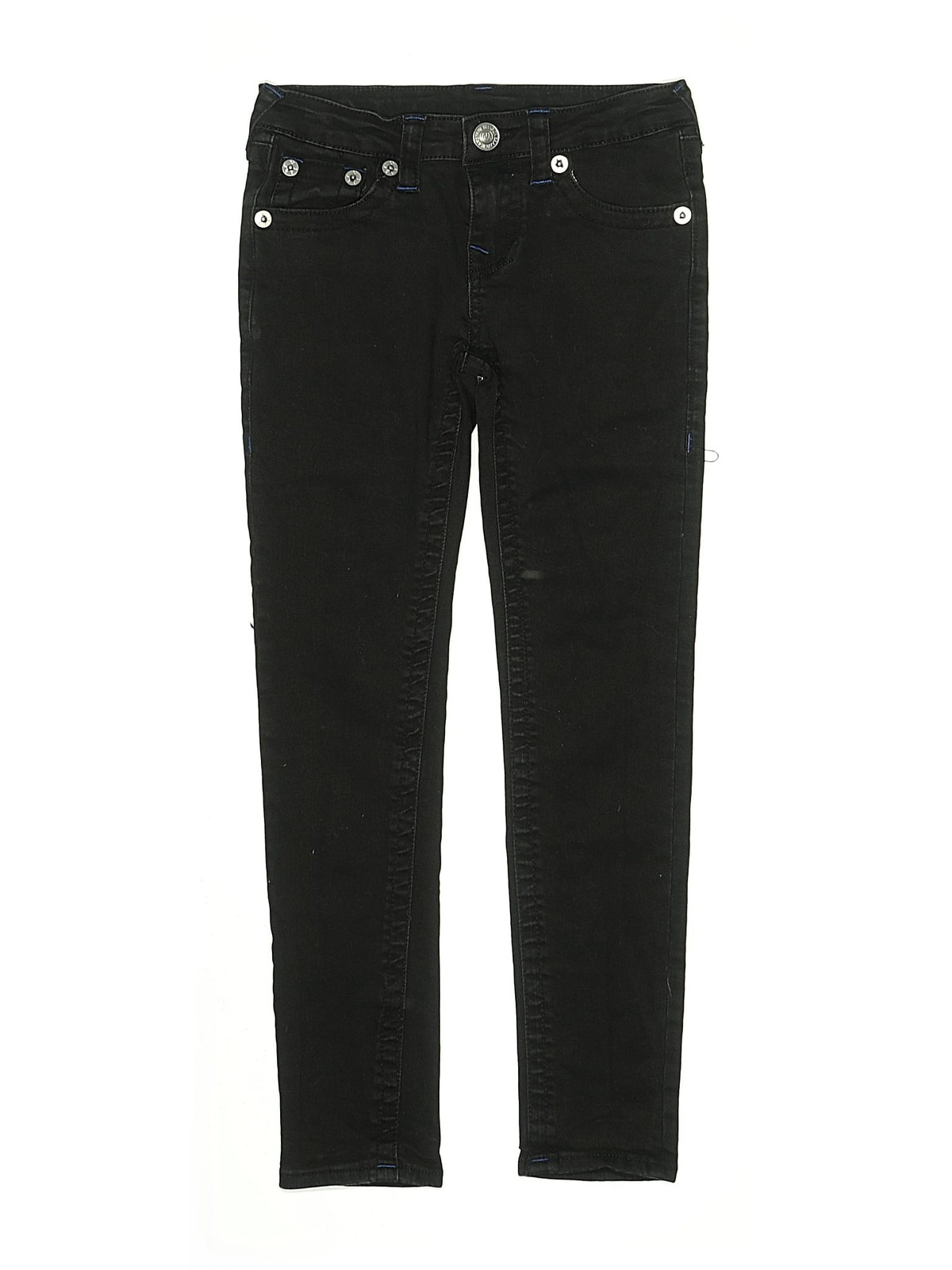 True Religion Girls Black Jeans 8