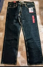 New Signature by Levi Strauss & Co. Gold Label Men's Denim Jeans 36/32 Relax🔥