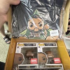 Funko Marvel Collector Corps Black Panther Ayo Pop Vinyl Exclusive & T-Shirt