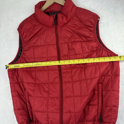 Hawke & Co Sport Red Quilted Insulated Vest Men’s XL Performance Lightweight - Picture 6 of 19