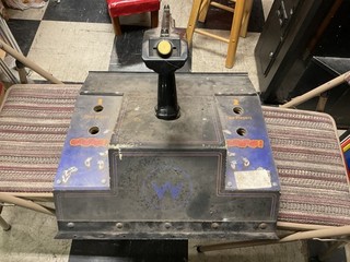 Turkey Shoot control panel, extremely rare, incomplete, no minimum, no reserve