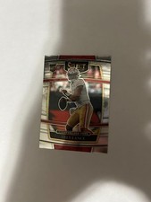 2021 Panini Select - Concourse Trey Lance #45 Silver Prizm Die-Cut (RC)