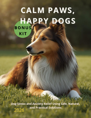 CALM PAWS. HAPPY DOGS: Natural Solutions for Dog Anxiety & Stress Hardcover