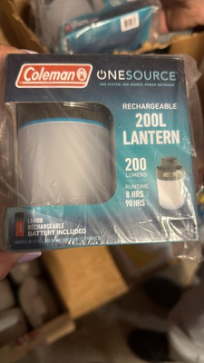 #ad #ad Coleman OneSource Rechargeable 200L Lantern – 200 Lumens – New in Box $35.67