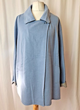 Marks & Spencer Jacket Coat Wool Blend Light Blue Women's UK22 NWT rrp £89 C4810