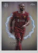 2024-25 Topps Chrome UEFA Club Competitions Circle of Power Mohamed Salah 1fi0