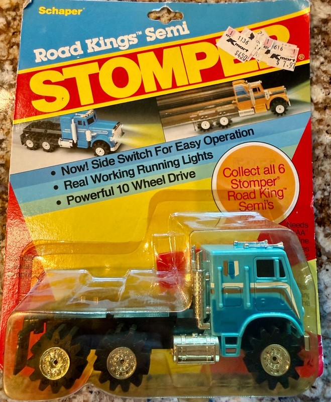 Schaper Stomper 4X4 Road Kings Blue Semi, carded