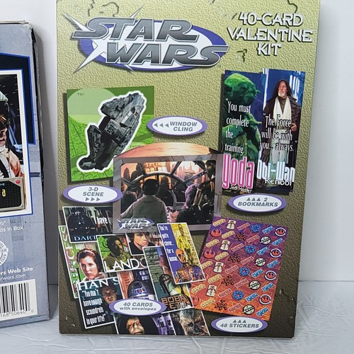 Star Wars Vintage 1997 Stand-Up Valentines Day Cards 40ct Lot of 2 80 Total NEW - Picture 5 of 6