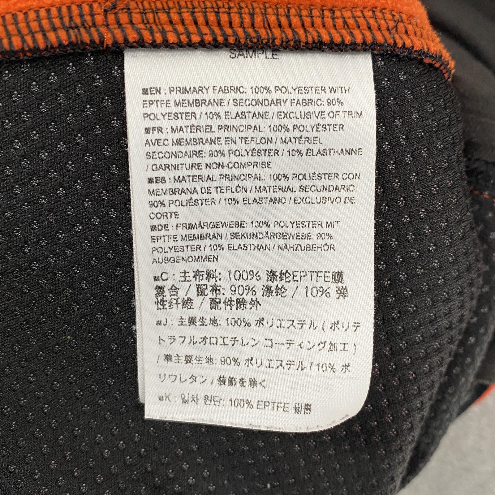 Arc'teryx Softshell Jacket Mens Medium Orange Gor… - image 7