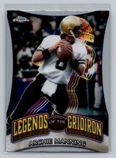 2024 Topps Chrome Archie Manning Legends of the Gridiron Refractor #LOG-5