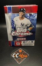 2026 TOPPS CHROME ⚾️BASEBALL⚾️ SEALED BLASTER BOX - Free 📫