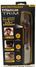 Micro Touch Titanium Trim Hair Cutting Body Shaver and Groomer New In Box
