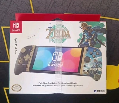 Manette HORI Split Pad Pro Nintendo Switch Zelda Tears Of Kingdom - NEUVE - Photo 1/4