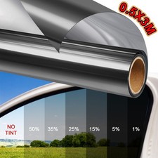 20 X 10ft20ft Car Window Tint Film Roll - 5-50 Vlt For Car Home Office Usa