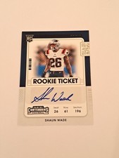 2021 Panini Contenders Rookie Ticket Auto Shaun Wade #218
