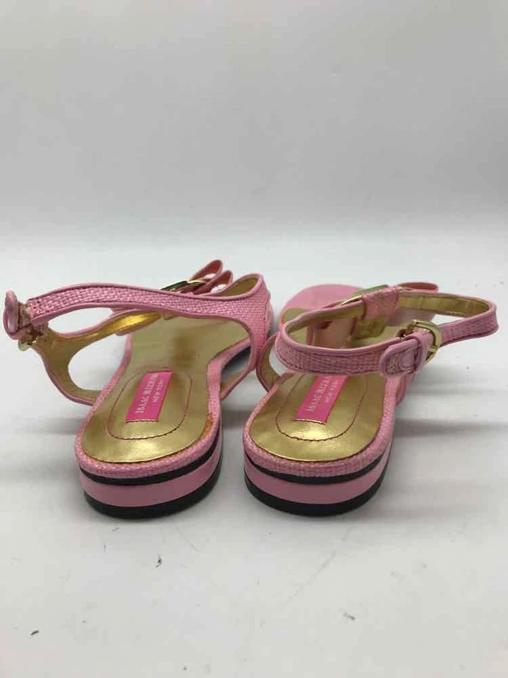 Б/у сандалии-стринги Isaac Mizrahi розовые размер 7 - Изображение 3 из 4