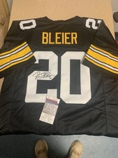 Rocky Bleier Signed Replica Pittsburgh Steelers Jersey XL JSA COA