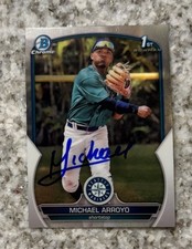 Michael Arroyo Bowman Chrome 2023 Auto