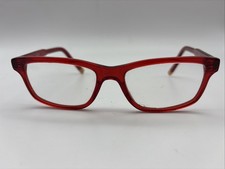 Riccione Syarro Eyeglasses Red Frames Only Italy C.333301 52-18