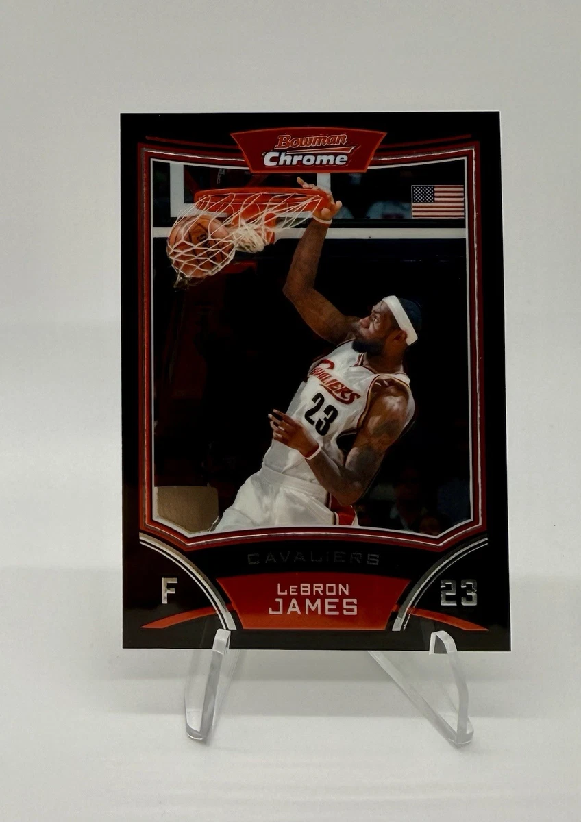 Bowman LeBron James Basketball Sports Trading Cards & Accessories