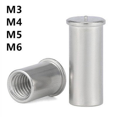 304 Stainless Steel Internal Thread Weld Studs for Capacitor Discharge Welding