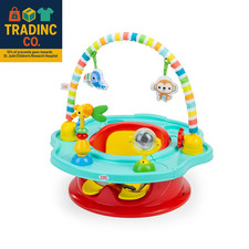 3-In-1 Superseat Playful Paradise, Baby Activity Seat with Toys, Snacking Tray,