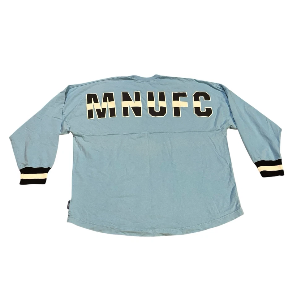 Minnesota United FC Fanatics Cuffed Spirit Jersey Light Blue Women’s Medium - Изображение 4 из 4