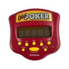RADICA: Color Poker Electronic Handheld Game 1999 - Tested And Working 