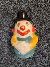 Fuller Brush Co Vintage  Circus Clown Bubble Bath Bottle