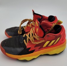 Adidas Dame 8 Mr. Incredible Mens Sz 8 Shoes Disney Pixar Red Sneaker Basketball