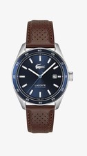 Montre Lacoste The Boston Automatique – Cadran Aluminium – Bracelet Cuir – 40 mm