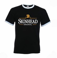 Skinhead Original Logo Northern Soul Men's Contrast Contrast Ringer T-Shirt