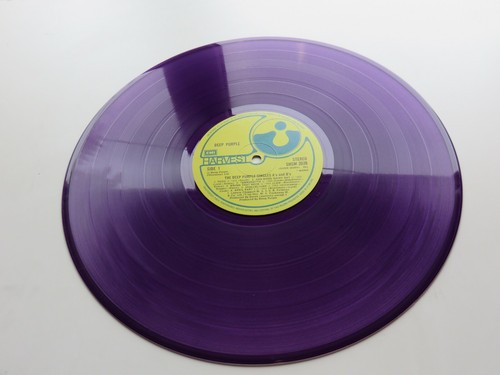 DEEP PURPLE 1978 UK LP THE DEEP PURPLE SINGLES As & Bs PURPLE VINYL - Picture 4 of 8
