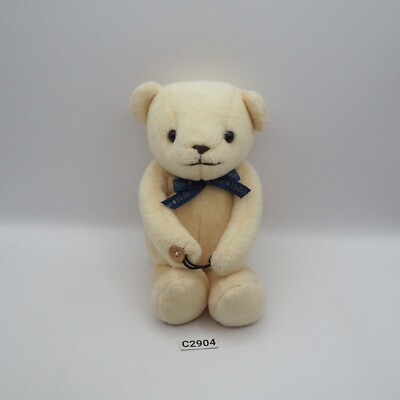 Holly's Bear Sanrio C2904 Teddy Button Hands Plush Stuffed 6'' Toy Doll Japan 