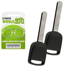 2 Replacement For 2003 2004 Honda Civic Transponder Key