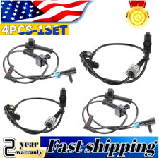 4x Sensore velocità ruota ABS anteriore e posteriore per Chevy Silverado 1500 GMC Sierra 1500
