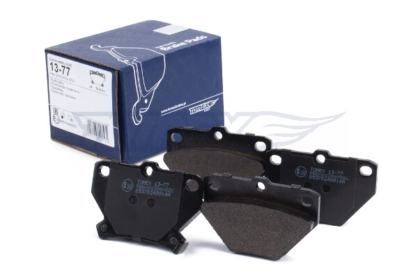 Tomex Brakes BremsbeläGe Bremsbelegsatz Hinten FüR Toyota Yaris Corolla-image
