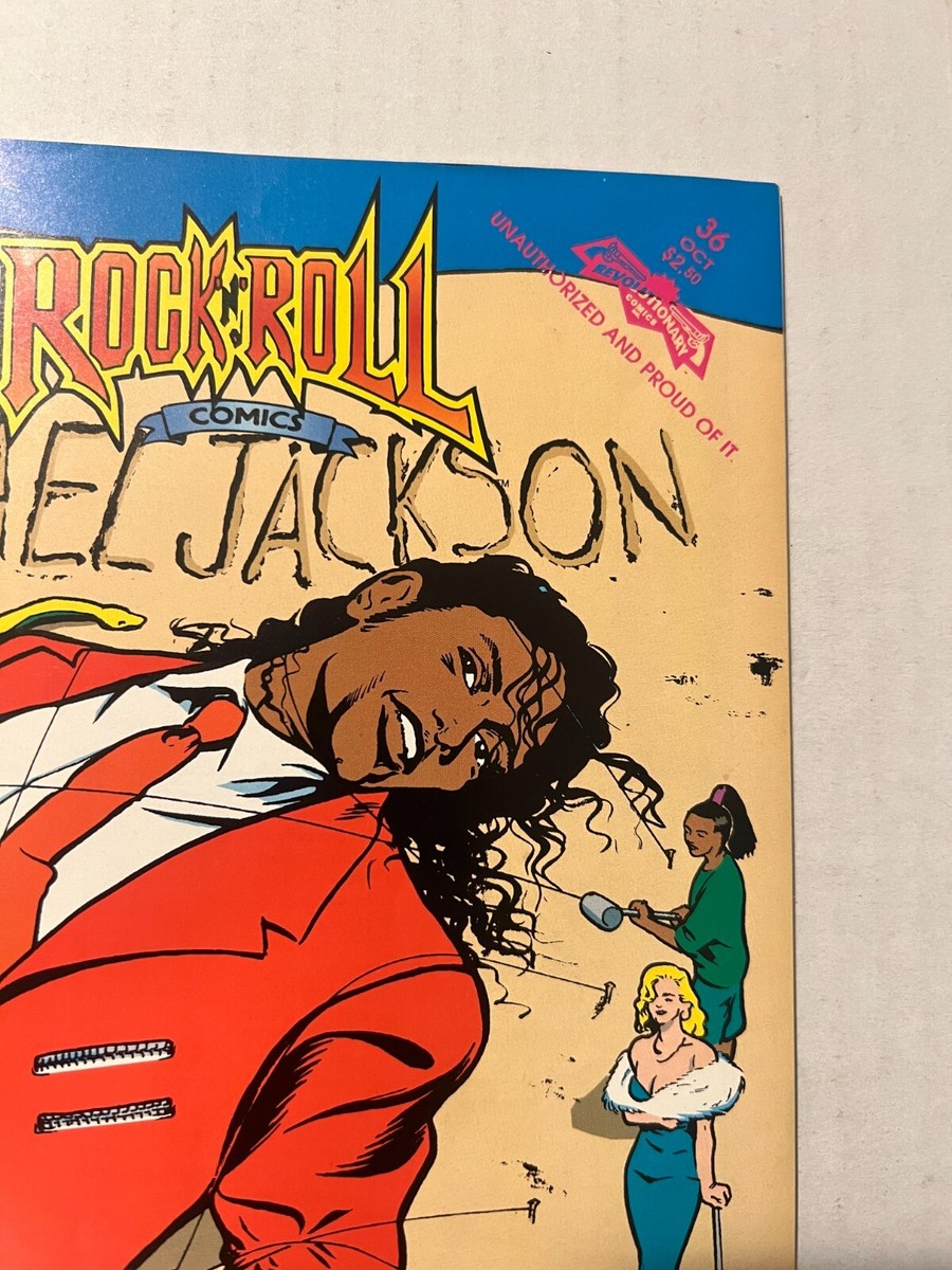 ROCK AND ROLL COMICS #36 UNOFFICIAL BIOGRAPHY OF MICHAEL JACKSON