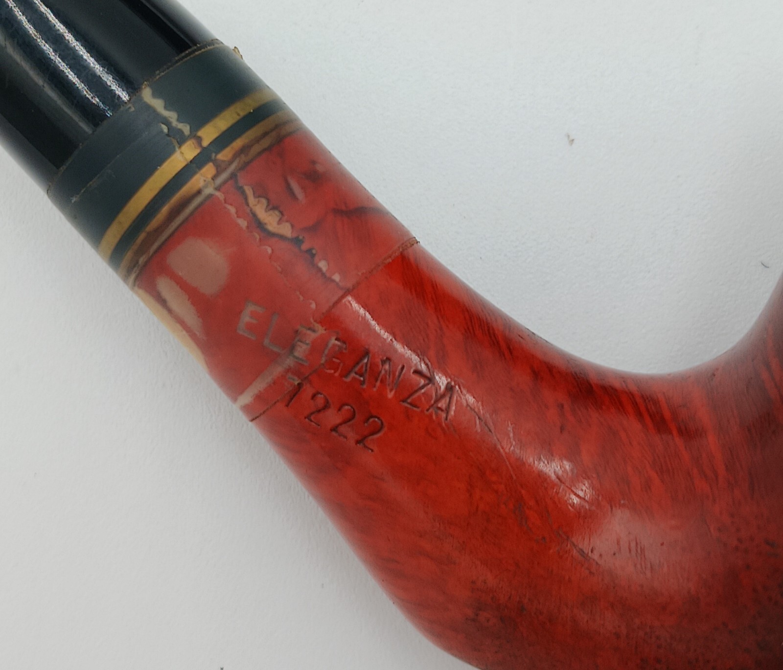 Lot Of 4 Vintage Estate Smoking Pipes Lorenzo Eleganza & Unmarked