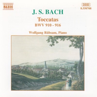 J.S. Bach - Toccatas BWV 910-916 (Rübsam) CD