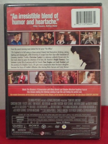 New Sealed DVD 2010 Cemetery Junction - R - Foto 2 di 2