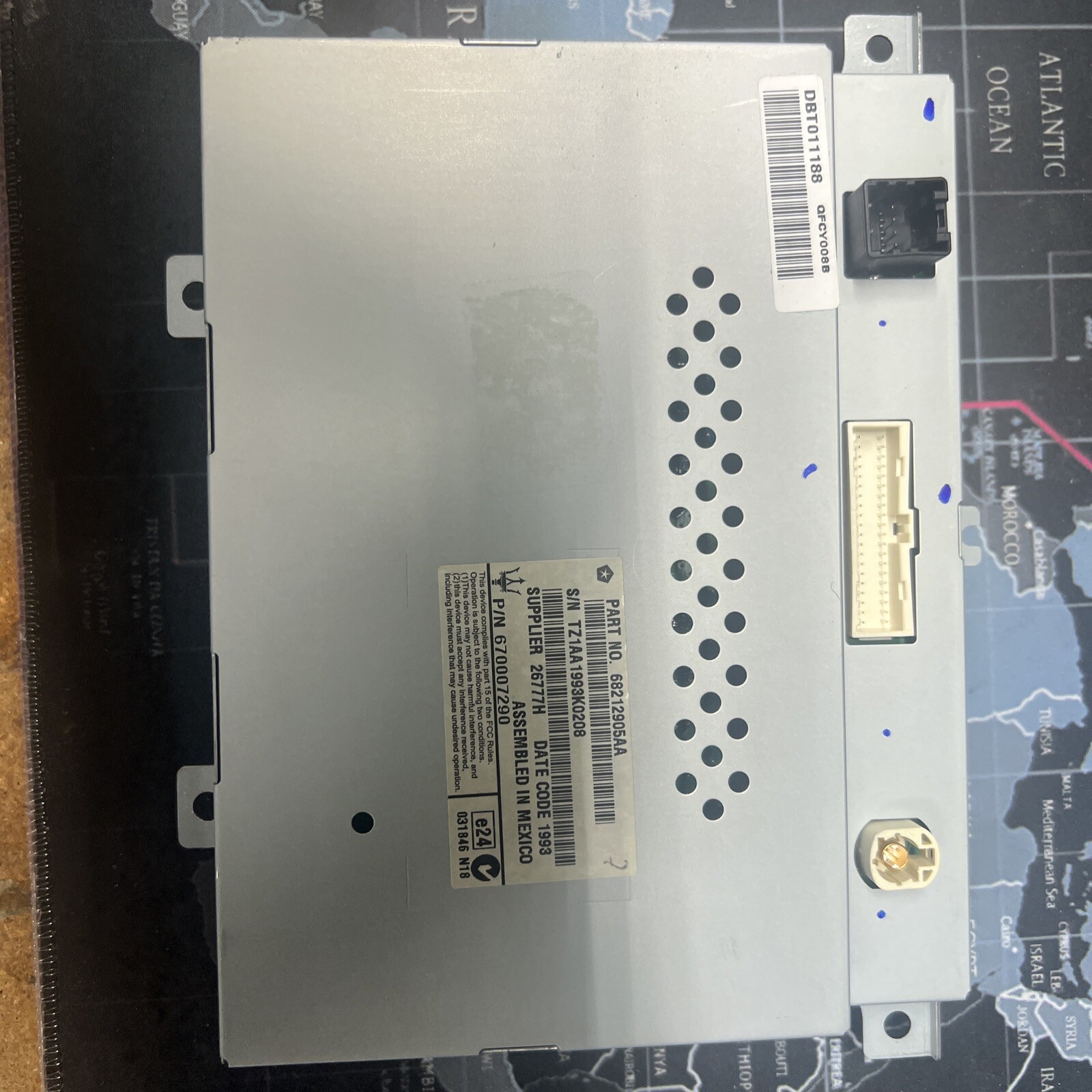 🚀 2014-2019 MASERATI GHIBLI S FRONT DASH DISPLAY SCREEN MEDIA HEAD UNIT OEM