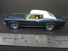 Johnny Lightning 1971 Pontiac Grand Prix bluestone gray Loose 1:64
