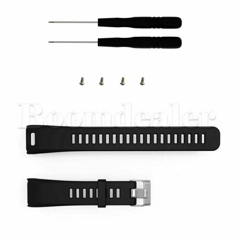 Sport Silikon Armband Uhrenarmband Für Garmin Vivosmart HR Uhr Strap mit Tool N - Bild 3 von 4