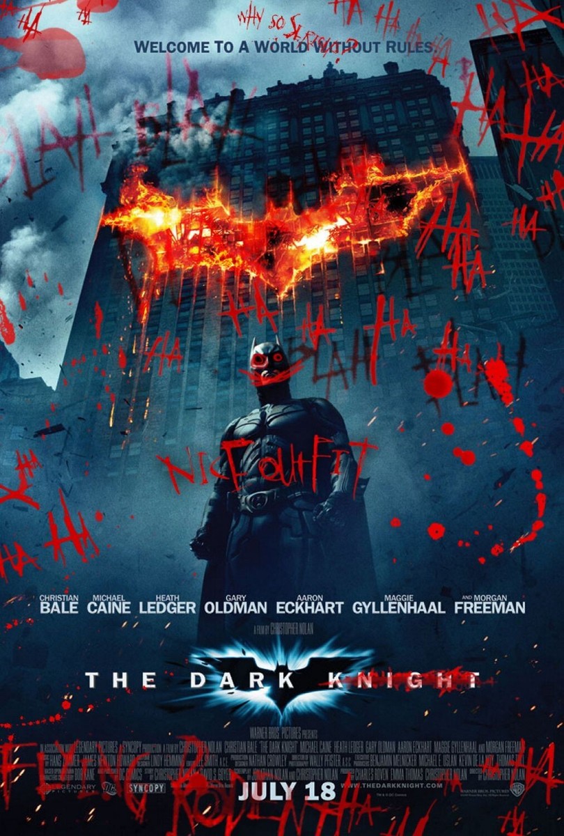 Filmposter BATMAN DARK KNIGHT - Joker, poster (68 x 98 cm