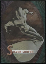 2012 Marvel Beginnings Series 2 PRIME MICROMOTION Etched Foil M-48 SILVER SURFER