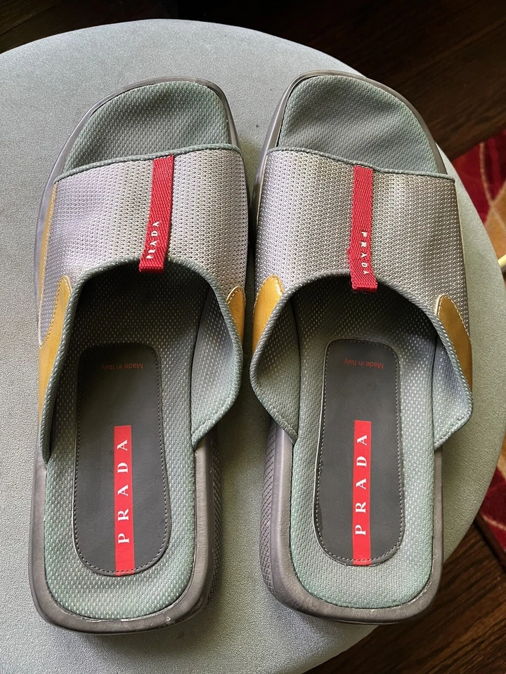 Zapatillas Prada Slides para hombre talla 9 Foto 3 de 4